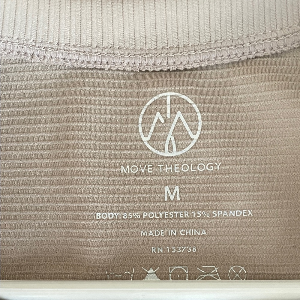 Beige Ribbed Tank Top - Picture 3 of 3